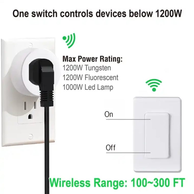 Wireless Remote Control Switch Smart  Wireless Plugs And Sockets