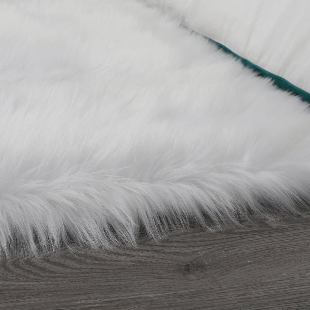 &quot;Cozy Collection&quot; Ultra Soft Fluffy Faux Fur Sheepskin Area Rug