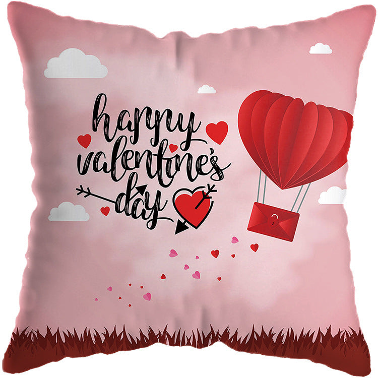 Valentine&#039;s Day Pillowcase Love Rose Pillowcase