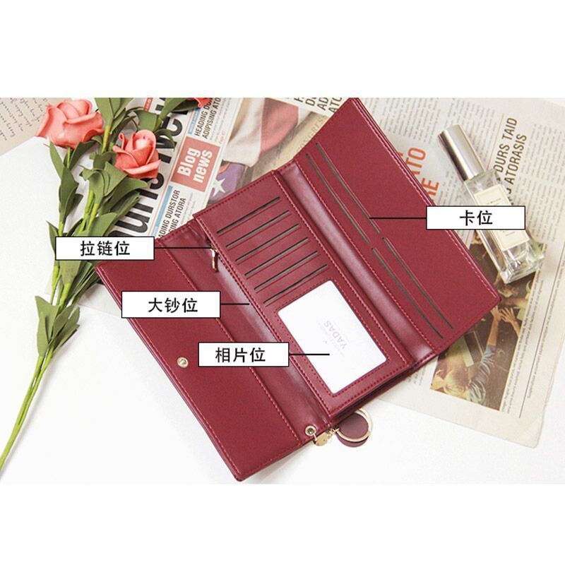 Factory Wholesale Cross-border Ladies Hand Wallet Women&#039;s Long Personality Pendant Small Fresh Multi-functional Student Wallet