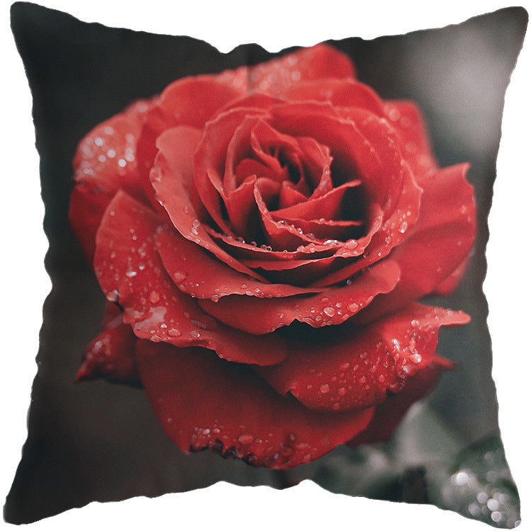 Valentine&#039;s Day Pillowcase Love Rose Pillowcase