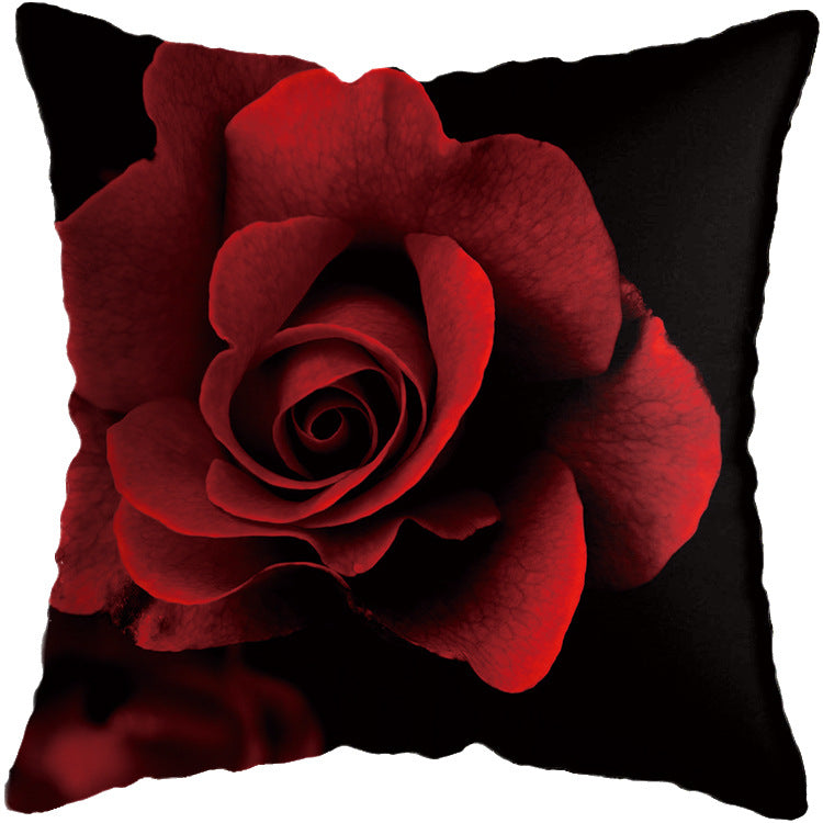 Valentine&#039;s Day Pillowcase Love Rose Pillowcase