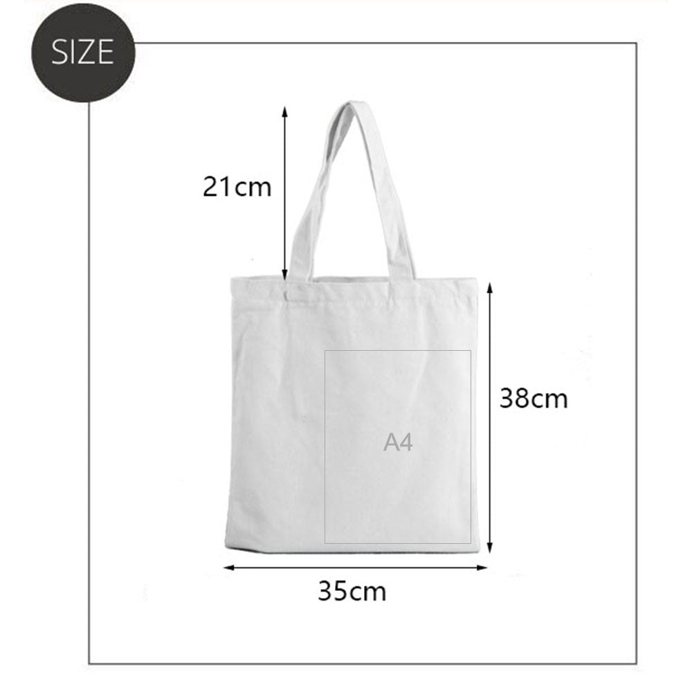 Printed Women&#039;s Canvas Shoulder Handbag Casual Fashion Tote Bag