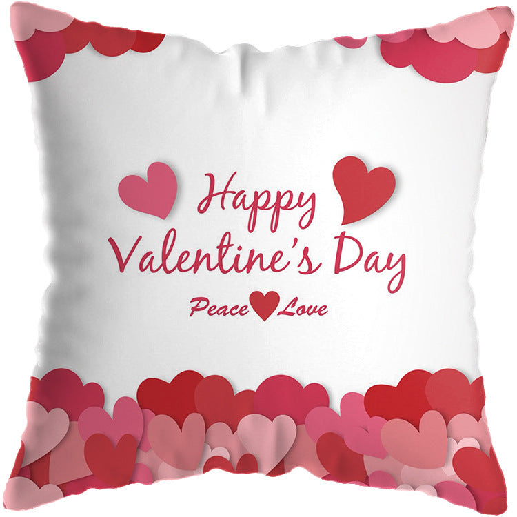 Valentine&#039;s Day Pillowcase Love Rose Pillowcase