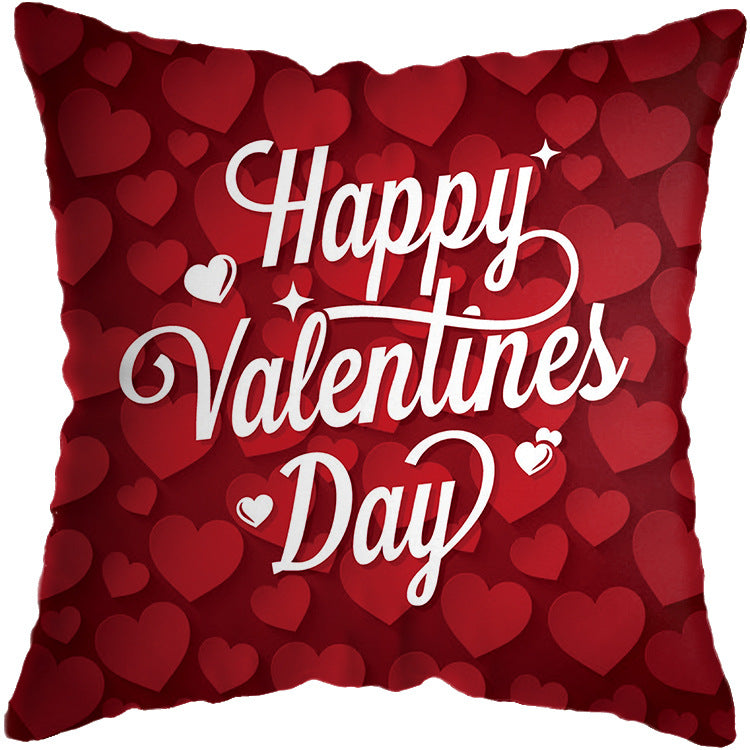 Valentine&#039;s Day Pillowcase Love Rose Pillowcase