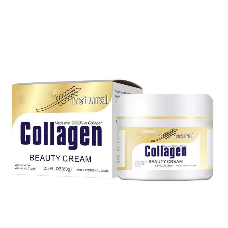 Cross-border Repair Bone Collagen Cream Facial Moisturizing Moisturizing Brightening Skin Tone Improve Light Lines 80g Cream