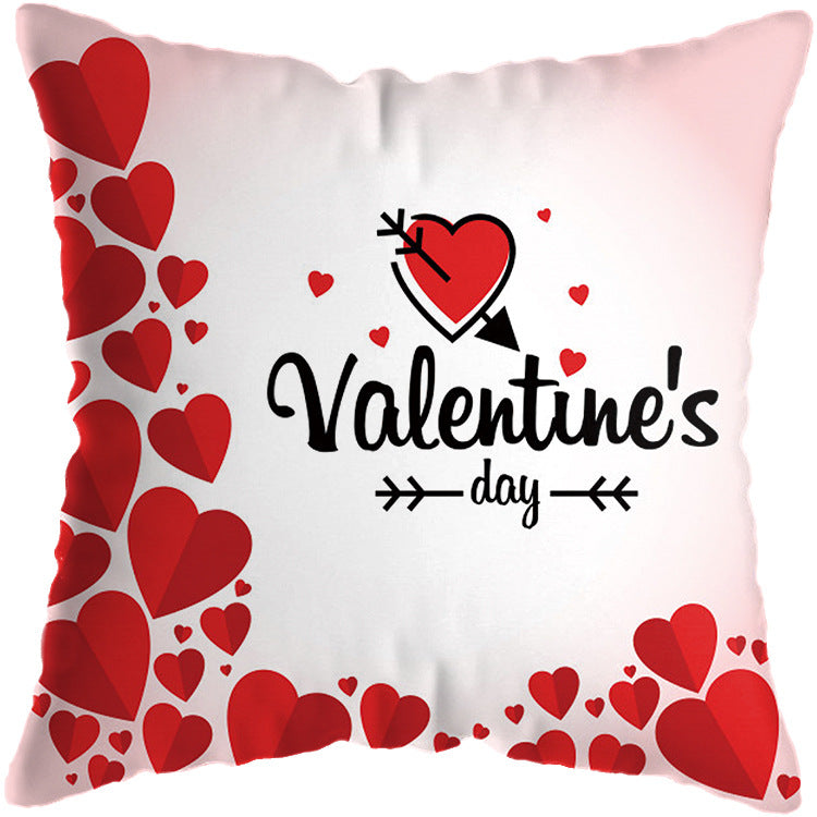 Valentine&#039;s Day Pillowcase Love Rose Pillowcase