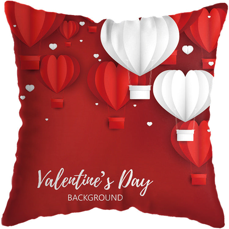 Valentine&#039;s Day Pillowcase Love Rose Pillowcase