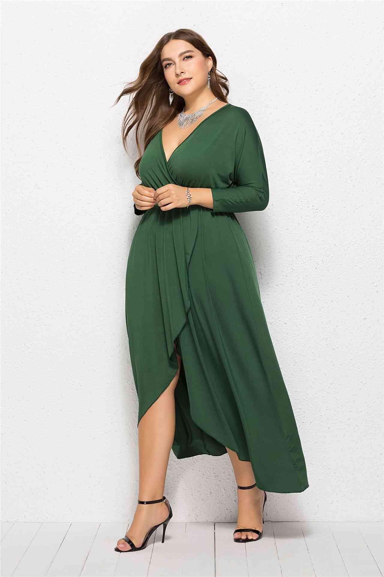 big size women dress summer fashion maxi long dresses