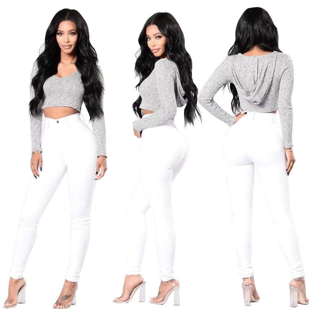 High Waist Stretch Lady Jeans