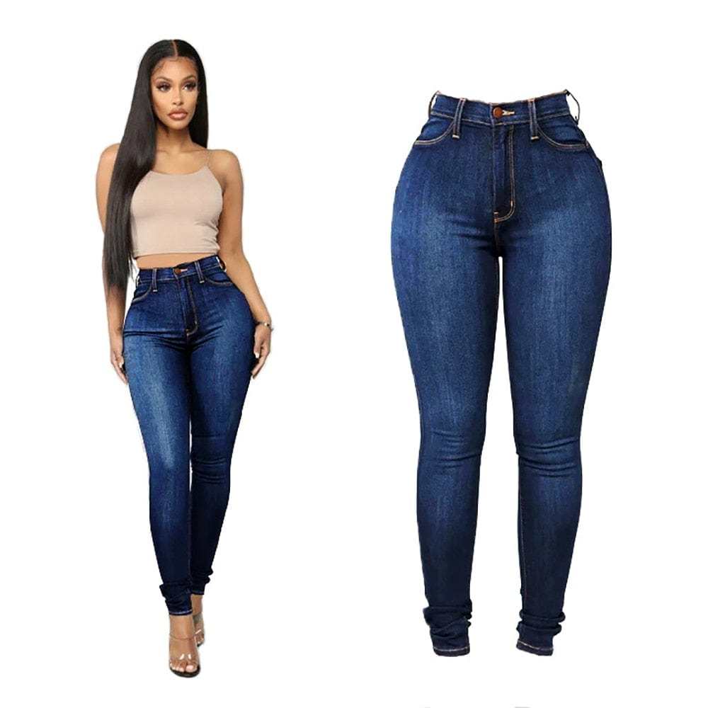 High Waist Stretch Lady Jeans